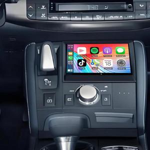 Car Stereo Radio for Lexus CT200H CT20 2010-2018 with Wireless Carplay & Android Auto,7 Inch Car Audio Receiver GPS Navigation Unit with Bluetooth Head Unit Backup Camera WiFi SWC- 2G+32G