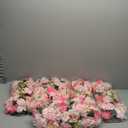 Flower Centerpieces for Tables - 6 Pack Wedding Arch Artificial Flowers Pink Arrangements Center Piece for Reception, Living Room, Kitchen, Dining Table Runner Decorations