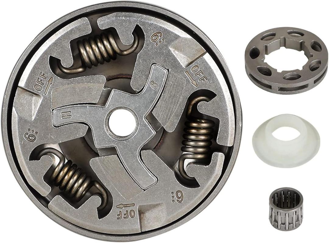 Clutch Drum Rim Sprocket Kit Replacement for 537103401 503934871 355 359 357XP 357 Chainsaw 3/8 inch -7