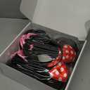 20 PCS Mouse Ears Headbands for Birthday Party Theme Park Costume Play Celebration for Boys and Girls (3color)