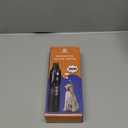 Petsaunter Dog Nail Grinder, 2-Speed and LED Light, Touch-Switch, TypeC, Quiet and Low-Vibration Dog Nail Trimmers, and 3 Ports for Large Dogs, Medium, Small Dogs Cats Pets with Hard or Thick Nail (Black)