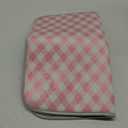 ATTX Pink Gingham Dish Drying Mat for Kitchen, Easy Clean Dishwasher Safe Heat Resistant Eco-Friendly Countertop Mat, 16 X 18 inches