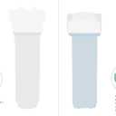 RV Water Filter Activated Carbon Block Push-Nipple Cartridge OEM 2.5 x 10" for RCS/FR1 Housing Replaces KW1 and FRE-10-BN