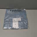 Himosyber Womens Cotton Wide Leg Cropped Pants Casual Drawstring Elastic Waisted Ruffle Hem Palazzo Pants with Pockets (S)