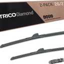 TRICO Diamond 26" + 21" Premium Automotive Replacement Windshield Wiper Blades (Set of 2), Passenger and Driver Side All-Weather Beam Wiper Blades for Select Vehicle Models