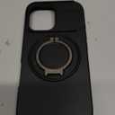 iPhone 17 Case with Camera Cover & Ring Holder, 6.3" Rugged Shockproof Military-Grade Case for 17, Slim Rugged Protection with Sliding Camera Lens Cover & Stand Grip for Apple iPhone 17-Black