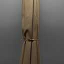 OLIXIS 9ft Patio Umbrella with Tilt and Crank Button & 8 Sturdy Ribs Waterproof, Patio Table Umbrella Perfect for Poolside, Terrace, Beach and Outdoor Restaurant, Brown (9FT NO LEDs)