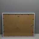 ijuerybai White 18x24 Picture Frame Set of 1High Transparent Frame for 18 By 24 Photo Collage Canvas Poster Size Wall Mount and Tabletop Horizontally Vertically (White, 18 x 24 inches)