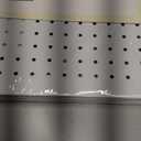 2PCS Pegboard Display Stand with 20 Hooks for Craft Shows, Metal Jewelry and Key Ring Retail Display Racks for Selling Accessories, Retail Stores, Vendors & Events, White