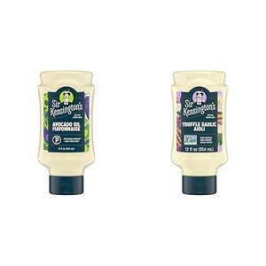 Bundle of Sir Kensington's Mayonnaise Avocado Oil Mayo Keto & Paleo Certified, Gluten-Free, Non-GMO Project Verified, Certified Humane Free-Range Eggs, Shelf-Stable, 12 oz + Sir Kensington's Truffle