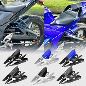 Motorcycle Rear Fender Motorbike Mudguard Guard Wheel Cover Mudflaps Compatible for Ya-ma-ha YZF-R25/R3 YZF R 25/R 3 MT25/MT03 MT-25/MT-03 2015-2023 (Carbon Fiber Look)