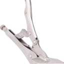 2Pcs Flat Locking Pliers, 8in Adjustable Locking Sheet Metal Clamps Steel Flat Head Vise Locking Grip Pliers Multifunctional