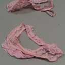 SOLY HUX Women's Bra and Panty Set Floral Lace Underwire Push Up 2 Piece Sexy Lingerie Set (Solid Light Pink) M