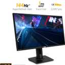 ASUS TUF Gaming 27" 2K HDR Gaming Monitor (VG27AQ) - QHD (2560 x 1440), 165Hz (Supports 144Hz), 1ms, Extreme Low Motion Blur, Speaker, G-SYNC Compatible, VESA Mountable, DisplayPort, HDMI,Black
