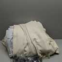 Pleated Blackout Linen Curtains 108 Inches Long for Living Room Patio Sliding Door Pinch Pleat Rings Hooks Back Tab 100% Black Out Bedroom Beige Curtains Boho Modern Window Panels Set of 2