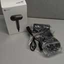 slopehill Professional Ionic Hair Dryer, Powerful 1800W Fast Drying Low Noise Blow Dryer with 2 Concentrator Nozzle 1 Diffuser Attachments for Home Salon Travel (Black)