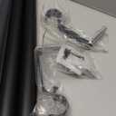  Window Curtain Rod - End Cap Style Design