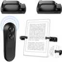 First No Text Blocking Remote Control Page Turner for Kindle Paperwhite, Clicker Page Turner with Flip Forward and Backward,Kindle Accessories for iPad/Tablets(Just Reading), Camera & Selfie Shutter