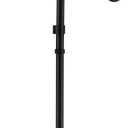 Outdoor Shower System, Matte Black Single Handle Outdoor Shower Faucet with High Pressure Shower Head and Valve for yard(Garden Hose Adapters Included)