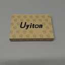 Uyiton Compatible with iPhone 17 Pro Camera Lens Protector - [Not Easy to Break][Strong Adsorption][Case-Friendly] Metal Tempered Glass Rear Camera Screen Cover - Silver