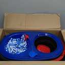 O-Cedar RinseClean Spin Mop & Bucket System | Clean with Clean Water | Removes 99% of Bacteria