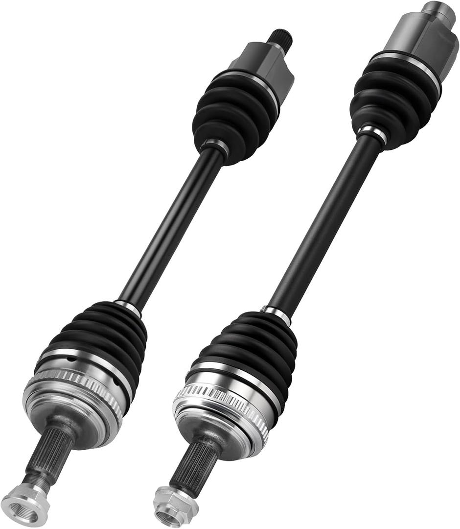 TadaMark Front Left & Right CV Axle Shaft Assembly, For 66-4198 66-4199