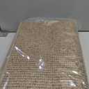 BEQHAUSE Dirt Trapper Door Mat 32" x 48", Non-Slip Washable Doormats Entrance Mat, Dirt Resistant and Absorbent Welcome Mat, Low Profile Floor Mats for Front Back Door and Entryway, Beige