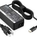 Charger Compatible with Lenovo Laptop Computer 65W 45W USB C Fast Power Adapter