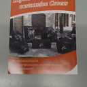  Kipiea 600D Outdoor Waterproof Square Hot Tub Cover Protector, Heavy Duty Polyester SPA Covers UV Protection Cover 78" L x 78" W x 20" H, Black