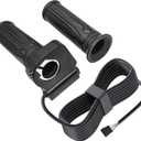 48V Full Twist Throttle Grip 6 Pin Fits DYU Y16 Electric Bicycle, Jetson Haze Folding EBike, with Display & Cruise Control,