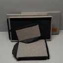 Zerbuger Wider Dog Stairs with Storage 18" H, 3Step Sturdy Dog Steps for Large/Medium/Small Older Senior Dogs Cats, Folding Pet Stairs Climbing Bed or Couch, ArthritisFriendly (Gray, No Condo)