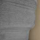 Gray Curved Dog Stairs Ramp for High Beds 28.7" H, 5-Step Dog Steps for Small Dogs and Cats, Pet Stairs for High Bed Climbing, Non-Slip Balanced Pet Step