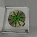 3 Inch Metal Diamond Floor Polishing Pad Grinding Pads for Tile Stone Marble Concrete Granite Sanding Disc(Grit 30-3pcs)