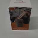 Sunany Inflatable Foot Rest Pillow for Travel, Kids/Adults Airplane Travel Pillow-Adjustable Height Cushions,for Kids to Sleep While Traveling,Suitable for Office, Home and Any Travell (1 Pack) (1 Pack, Grey)