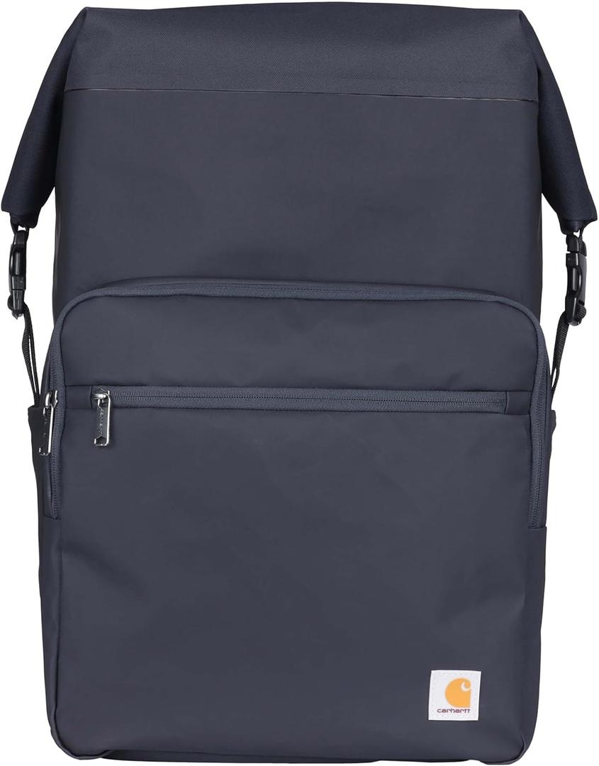 Carhartt Thick Foam Fully Insulated Cold Front Coolers, Premium Ice Retention, Durable Water Resistant Material W/Front Zippered Pocket, 30 Can