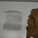 Summer Bolero Shrugs for Women Sheer Short Tie Front Cardigans for Dress 3/4 Sleeve Tops (Coffee, M)