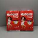 Huggies Size 6 Baby Diapers, Little Movers HuggFit 360 Baby Diapers with 360 Waistband, Size 6 (35+ lbs), 104 Count (2 Packs of 52), Packaging May Vary