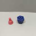 Sheep Goat Animal Teats Lamb Pacifier Pet Feeding Bucket Teats Lamb Feeder with Fixed Base for Farm Animal Pet Easy Installation Removal(Style 2)