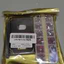 Resin Rhinestones for Crafting with B7000 Jewelry Glue, 1 Box Red Flatback Crystals with 3Pcs 10ml Glue for Bedazzling Crafts DIY Nail Art Makeup，Non Hotfix Gems for Clothing Shoes