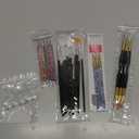 Artdone Nail Dotting Tools 32PCS Double-ended Nail Art Brushes Kit Nail Art Gel Polish Liner Brushes Design Pen For Nail Drawing And Nail Paint Brushes Small Detail Brushes