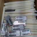 120 Pcs Flameless Taper Candles with Remote and Timer 11" Battery Operated Candlesticks LED Flickering Faux Candles Warm Light for Wedding Holiday Party Home Decor (Ivory White)