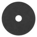 Boardwalk Stripping Floor Pads, 20" Diameter, Black, 5Pcs