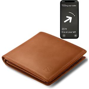 Full-Grain Leather Wallet,Luxuriously marbled Slim Wallet Airtag Wallet, Ridge Wallets,Mens Wallet,Credit Card Holder(Yellow)