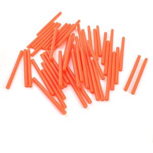 Qtqgoitem 50Pcs Orange Hot Melt Glue Gun Adhesive Stick 7x100mm for Art Craft (Model: 8a1 54a d22 586 d5b)