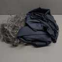 Morph Wizard Costume Men With Wig Warlock Robes Grey Wizard Outfit Adults Halloween Costumes For Men (Large)