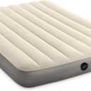 Single-High Air Mattress: Fiber-Tech, Beige 4x6 in