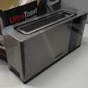 Mueller UltraToast Full Stainless Steel Toaster 2 Slice, Long Extra-Wide Slots with Removable Tray, Cancel/Defrost/Reheat Functions, 6 Browning Levels with LED Display, Housewarming Gifts New Home