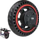 8.5'' Electric Scooter Replacement Wheel Solid Tire with Hub & Drum Brake | Specially designed for 8.5" DRUM BRAKE Escooter Fits VOLPAM Q1, MAXSHOT V1, V7, Joyhis: JS03, JS01, NAVIC T3, T5