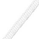 Rayson 3/4" Plastic Spiral Binding Coil, 160 Sheets Capacity, 4:1 Pitch 19mm White Coil Binding Spines for Business and Educational Purposes, Pack of 50