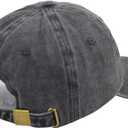 El Mejor Abuelo Del Mundo Hats for Men, Fathers Day Birthday Gifts for Dad Papa, Adjustable Cotton Embroidered World's Best Grandpa Baseball Cap (Gray)